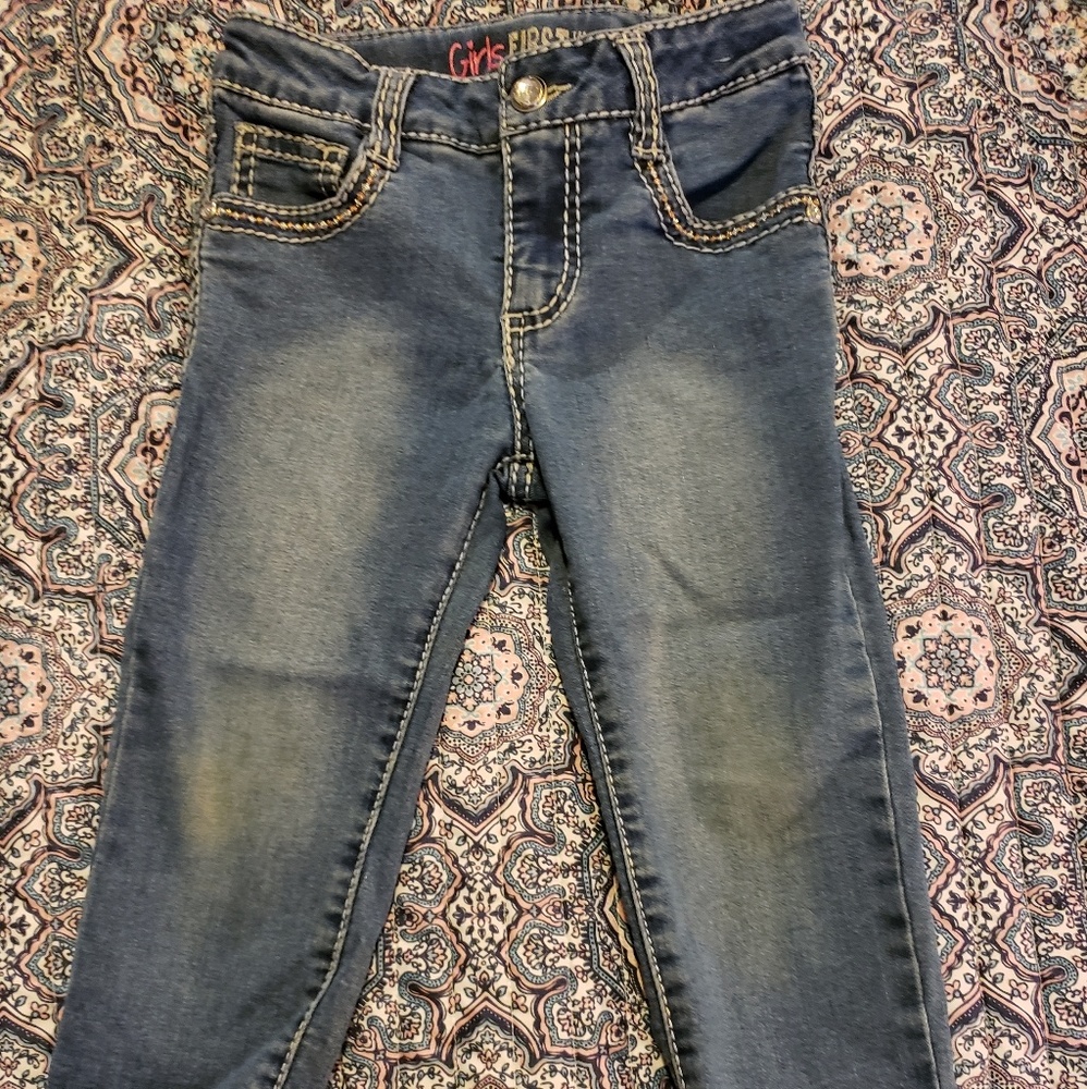 Size 6 girls first jeans